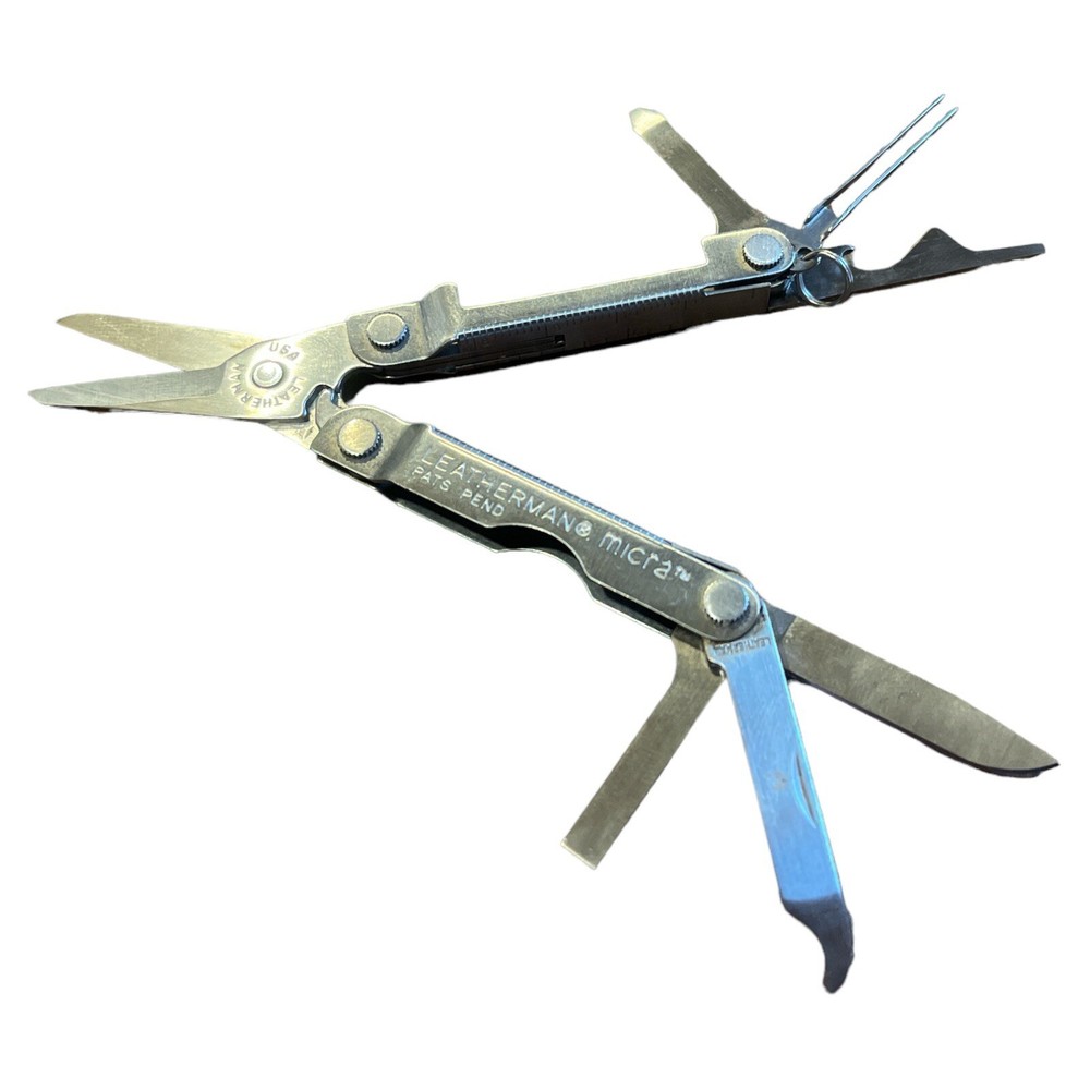 Leatherman Micra Multi-Tool Folding Knife Inscription CIENA