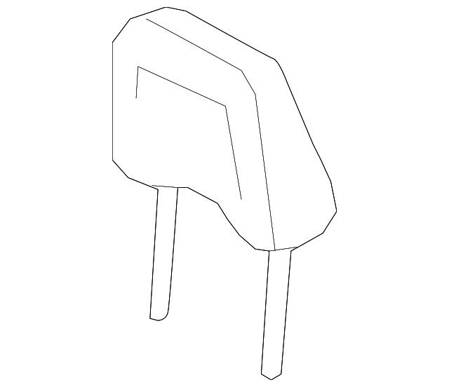 Genuine Ford Headrest BT4Z-78611A08-AA