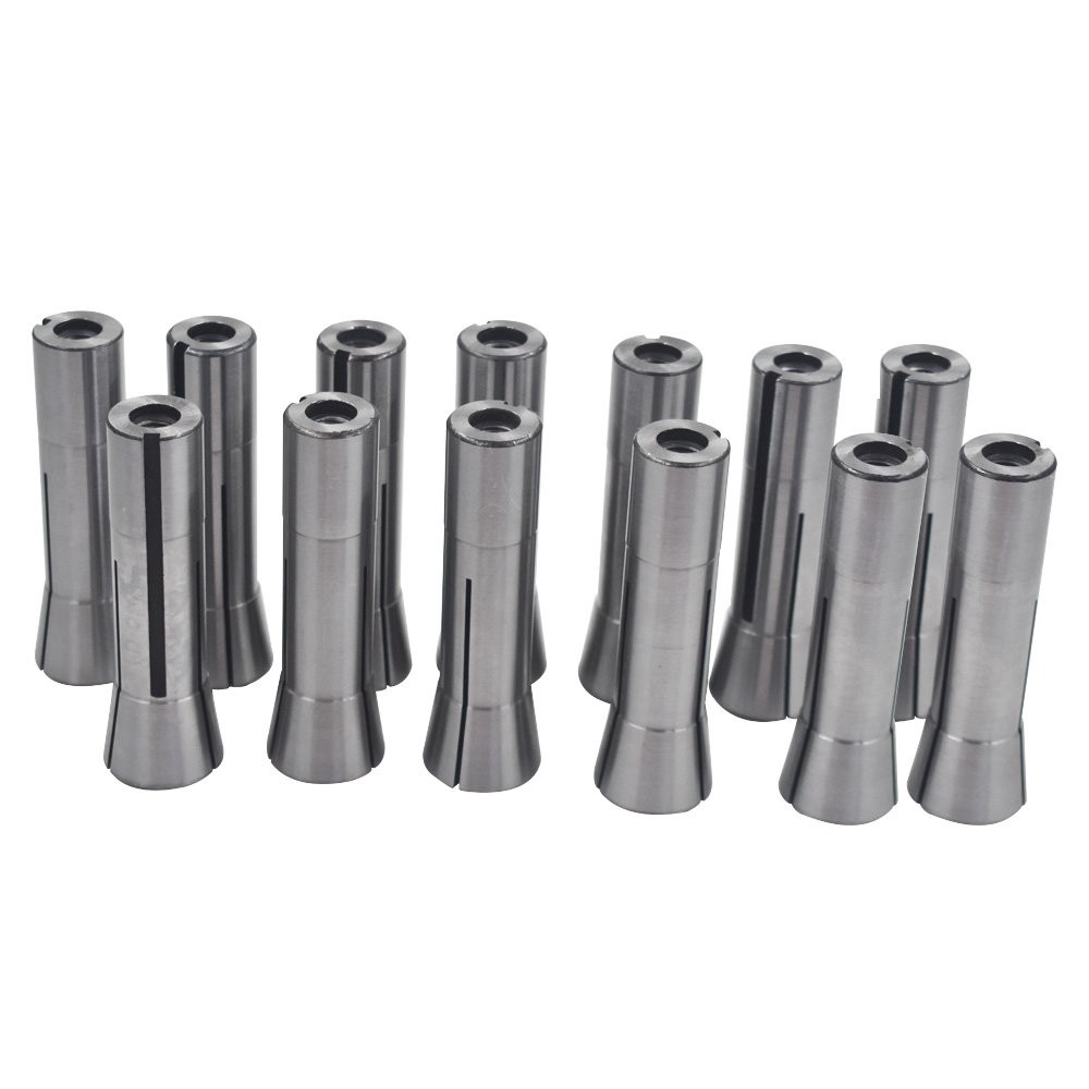 13PCS Precision R8 Collet Set Mill Collets Set ?C Collets for Mill Machine