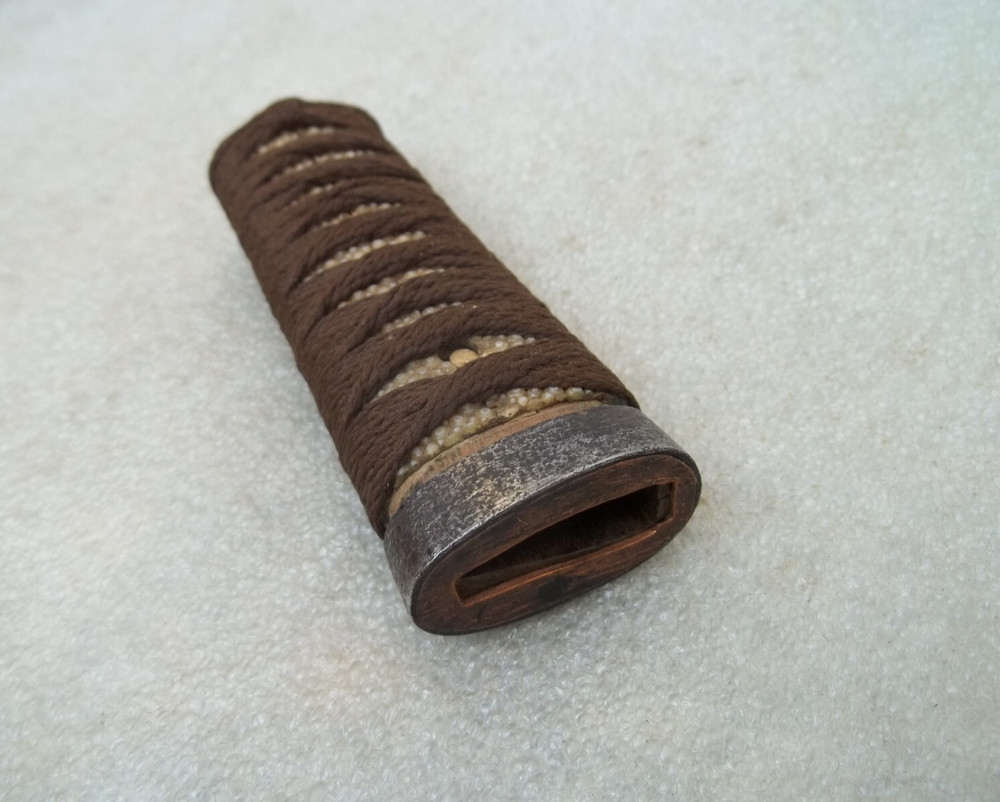 Antique Shagreen Japanese Sword Handle