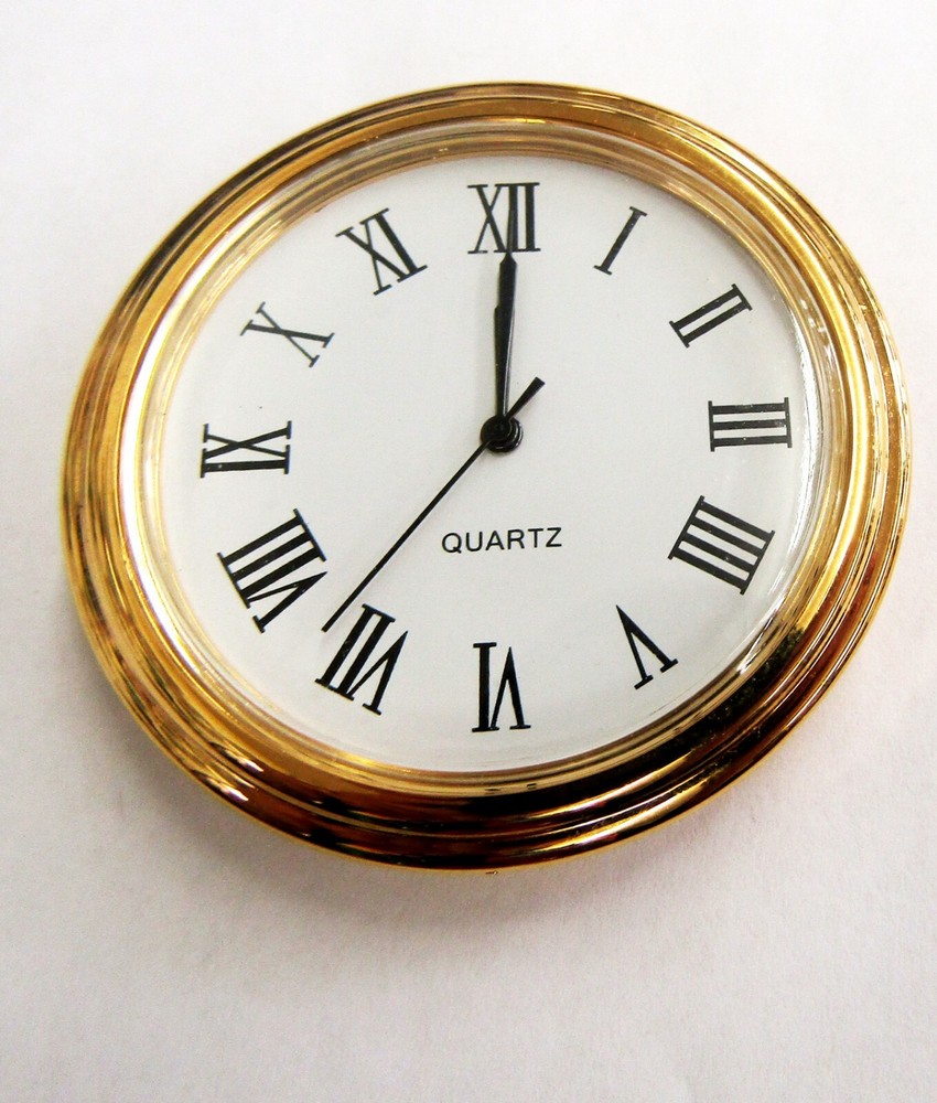 BRAND NEW 2 "  MINI QUARTZ CLOCK MOVEMENT -POP-IN  #15236