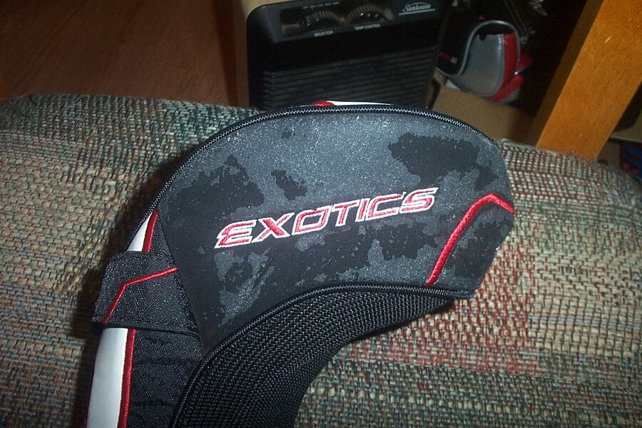 slightly used Tour Edge Exotics XCG6 Driver Headcover
