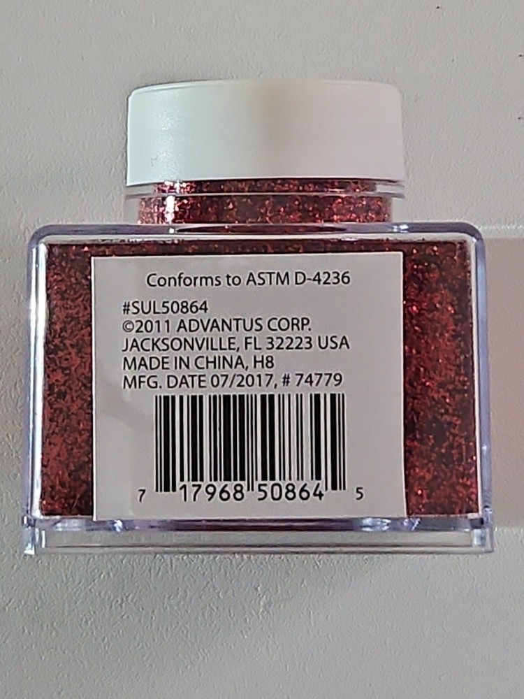 Sulyn Extra Fine Glitter 2oz-Ruby Red