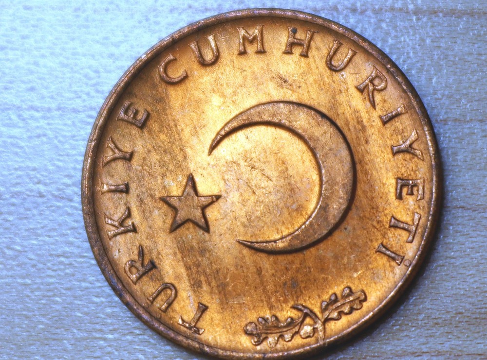 1972 Turkey 10 Kurus Unc.