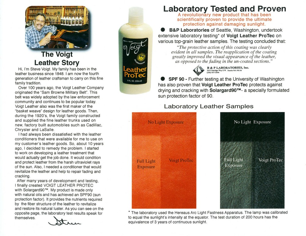 Voigt Leather Shield