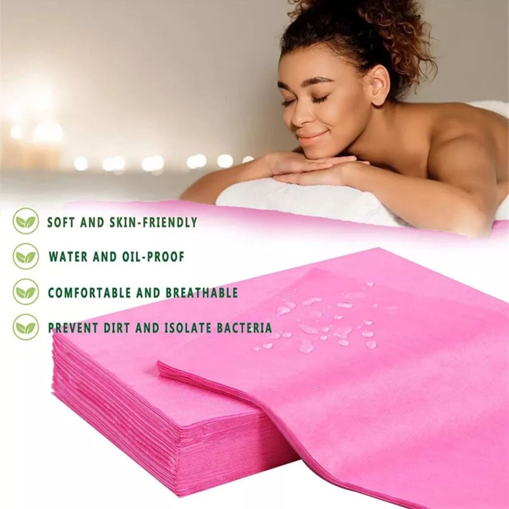 10PCS Massage Table Sheets Disposable ,SPA Bed Cover Breathable