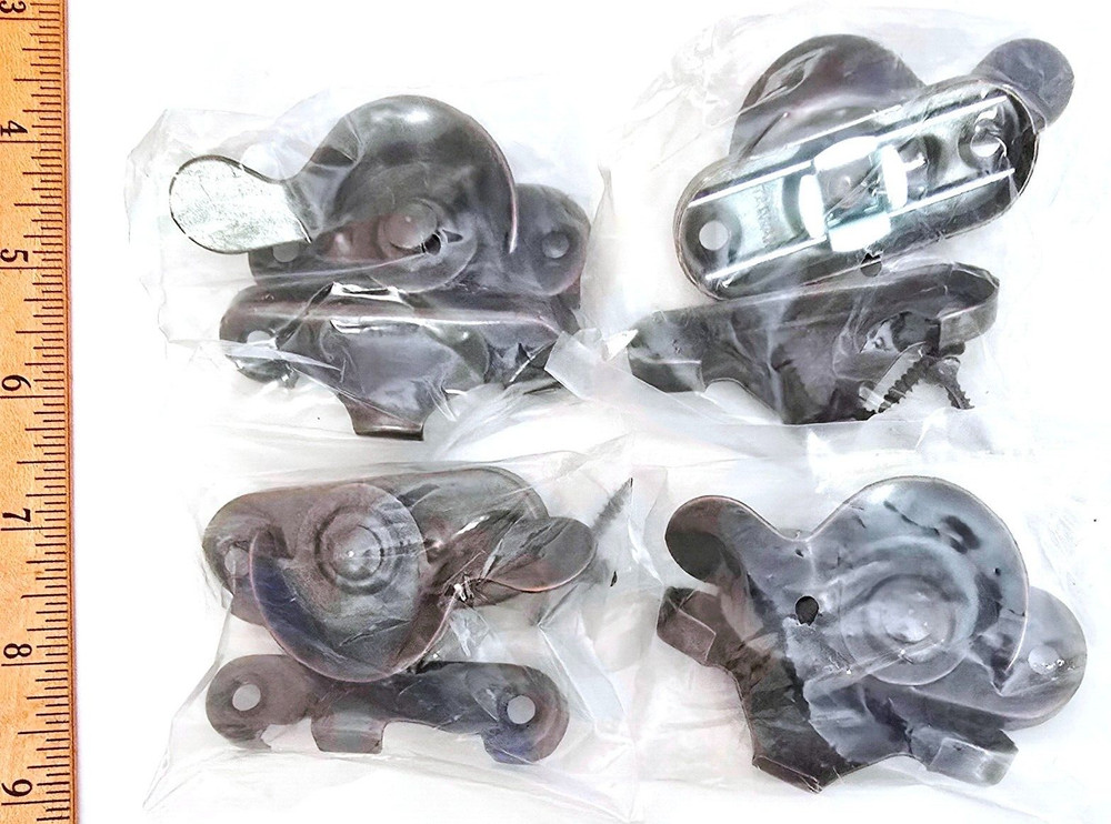 4pc Sash Lock - Oil Rubbed Bronze