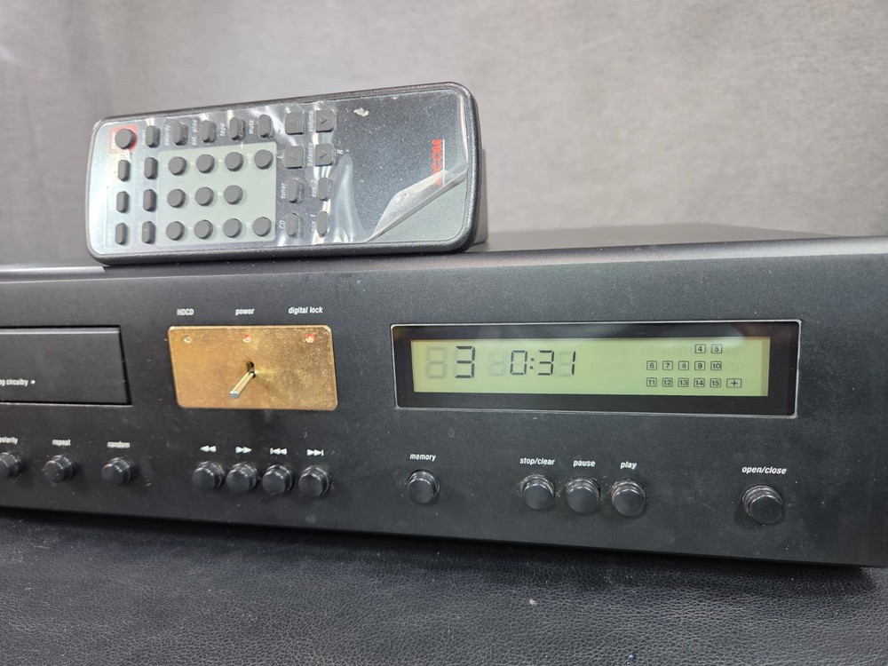 ADCOM GCD-750 CD Player/DAC w/ Remote VIDEO DEMO! 🎥📺✅