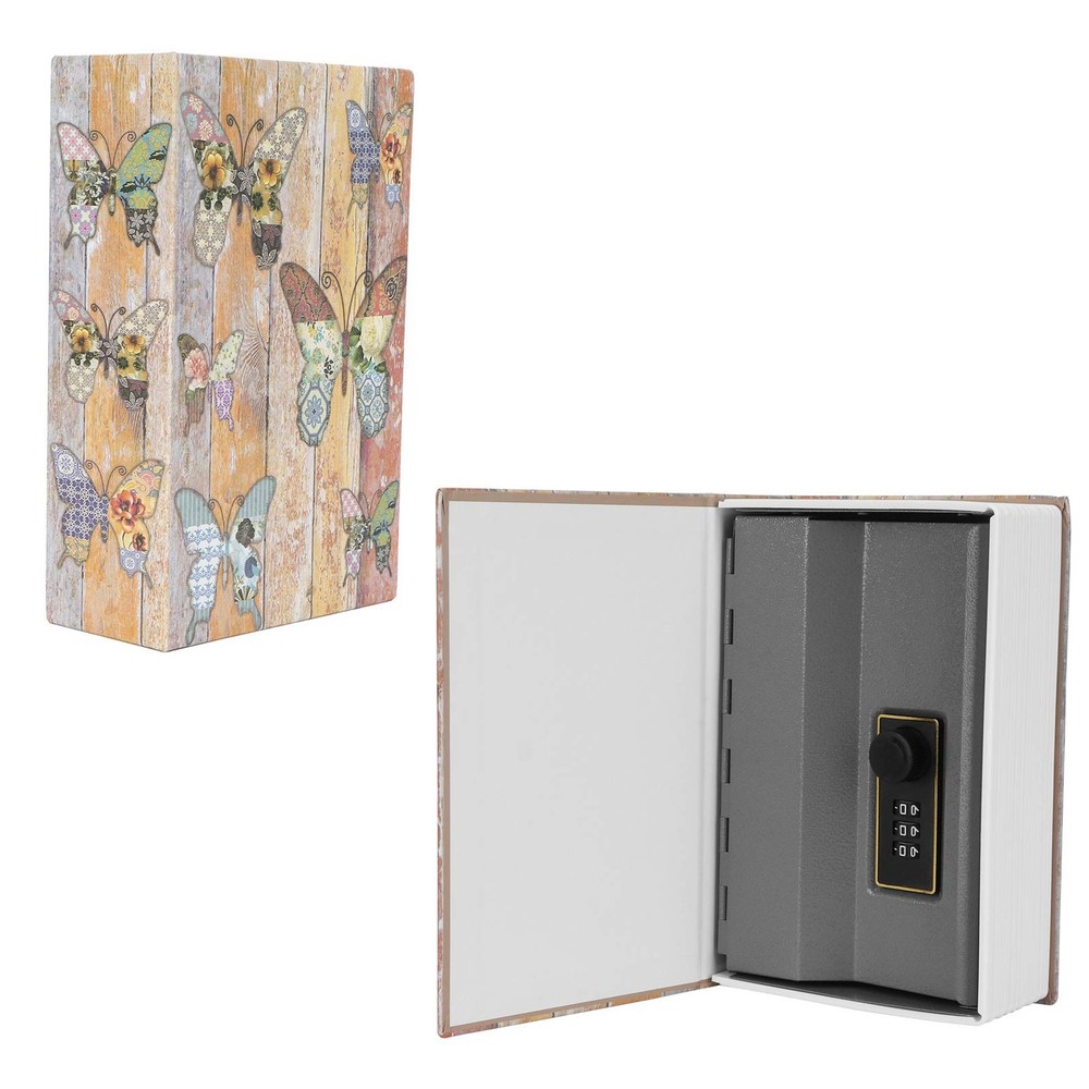 Money Saving Box,Fire Proof Safe for Cash Stainless Steel Lock Box with Code ...