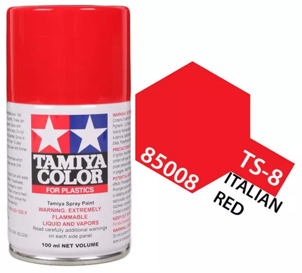 TS-8 Italian Red Lacquer Paint 100ml