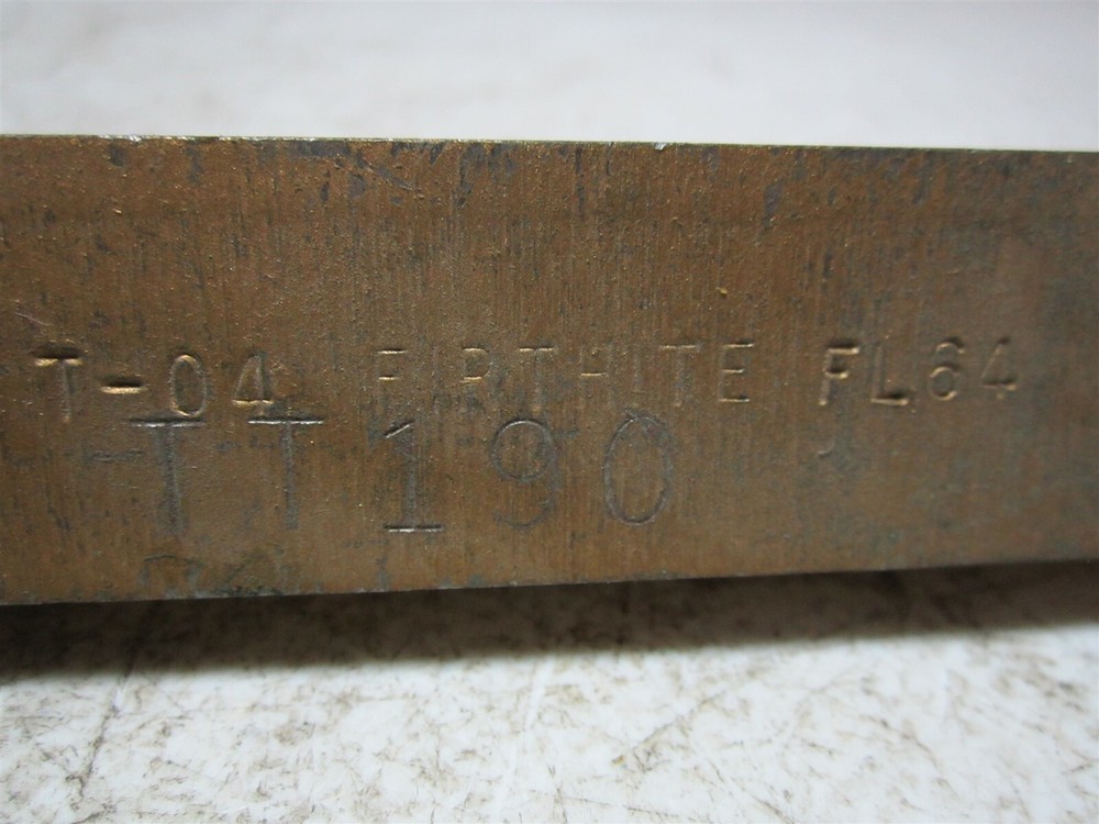 Firthite TT190 T-04 FL64 Left Hand Tool Holder