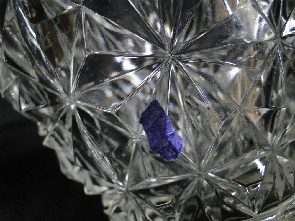 Tiffin Williamsburg Pressed, Raised Points: Pitcher, 5 3/4" Tall, As Is