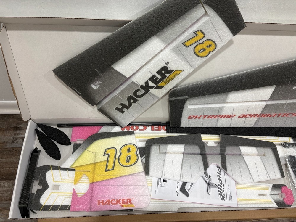 Hacker Models 48" EPP SUpreme w/ removeable wings RC Airplane NIB