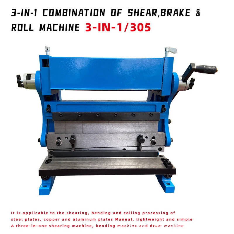 W305 Industrial Metal Cutting, Rolling, and Bending Multi-Function Machine