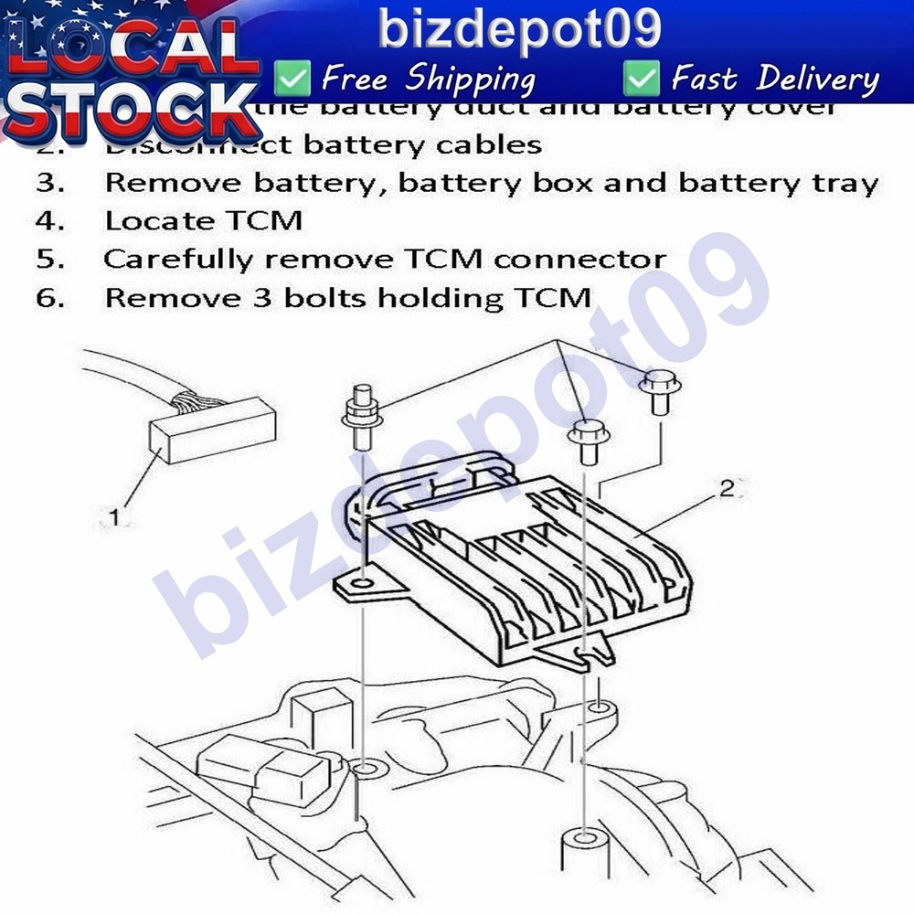LFJE 189 E1A 2012-2013 MAZDA 3 2.0L Transmission Module TCM TCU Reprogrammed