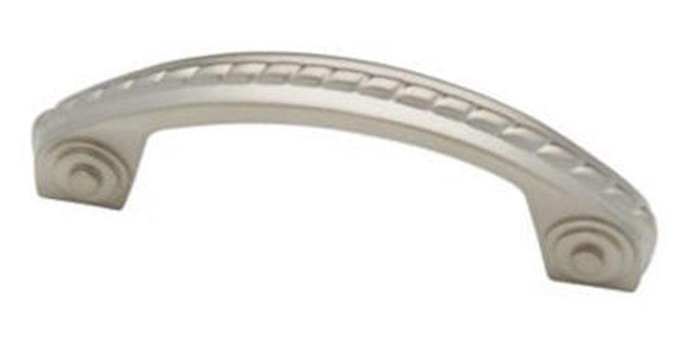 3" Braided Rope Pull Matte Nickel