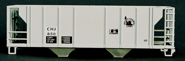 RCR - HO 34FT COVERED HOPPER CNJ #850