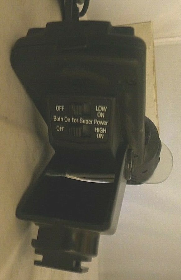 AZTEC VIDEO Camcorder Light +Hot Shoe Extender Vintage - TESTED
