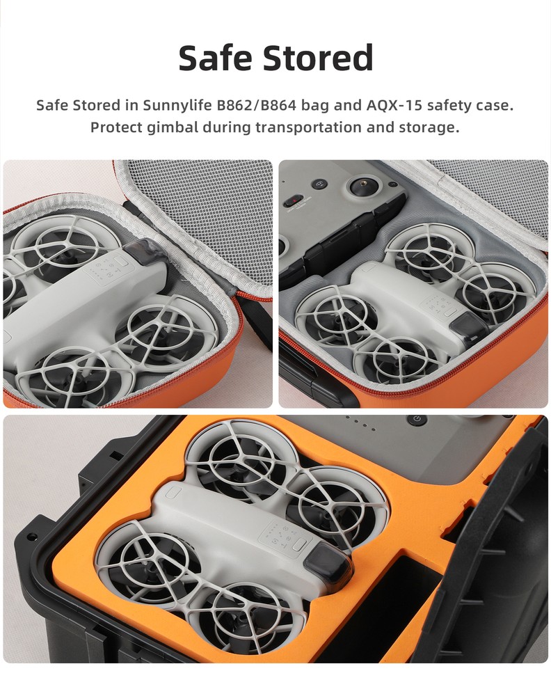 For DJI NEO Gimbal Lens Cap Protector Cover Quick Release Drop-proof Accessories
