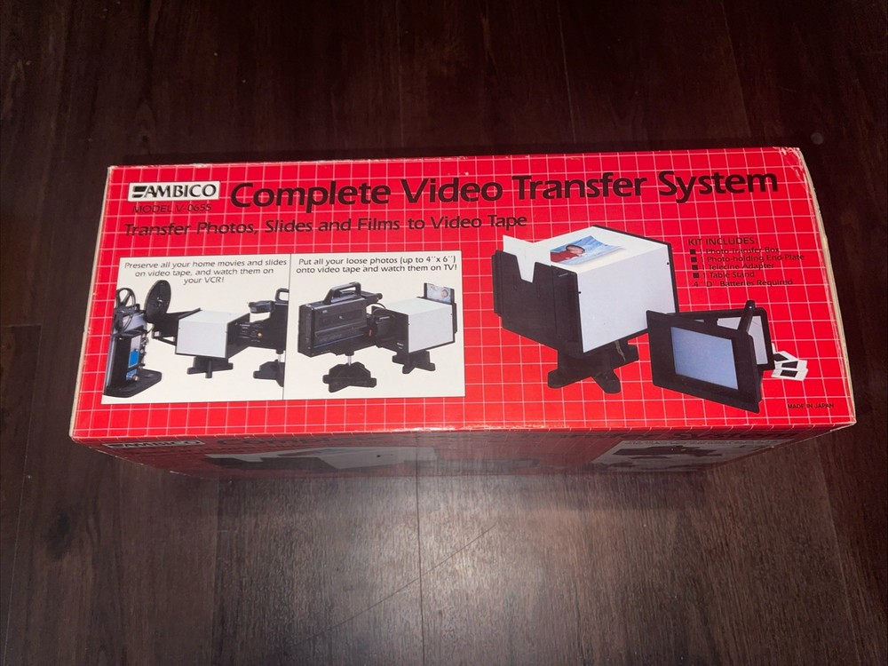 Ambico Complete Video Transfer Vintage Camcorder