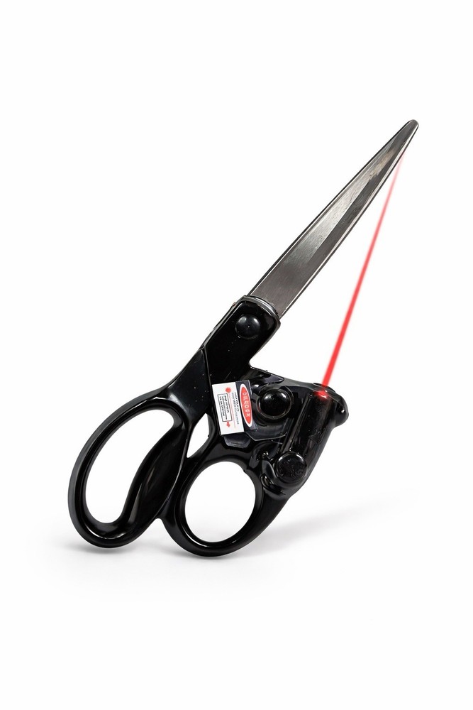 Multifunctional Laser Scissors Cuts Straight Fast Laser Guided Scissors