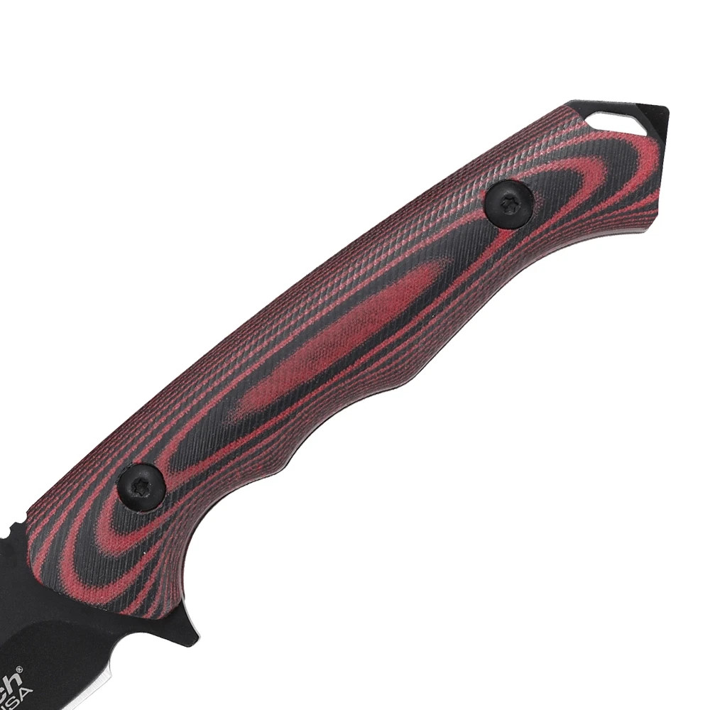 9" MTech USA Full Tang Fixed Blade Knife w/Molded ABS Sheath