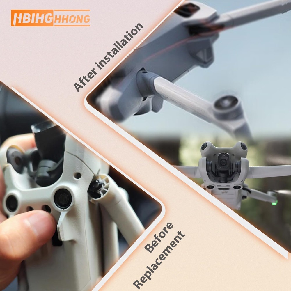 2Pcs Front Arm Axis Replacement for DJI Mini 4 Pro/Mini 3 Shaft...