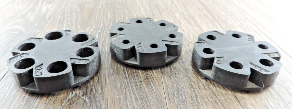 3 Lee Auto Disk Powder Measure Inserts A, B, & D