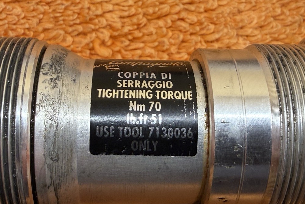 Campagnolo Chorus Bottom Bracket English threaded 102mm width
