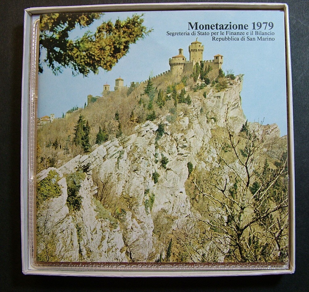 Set 1979 San Marino Box Genuine