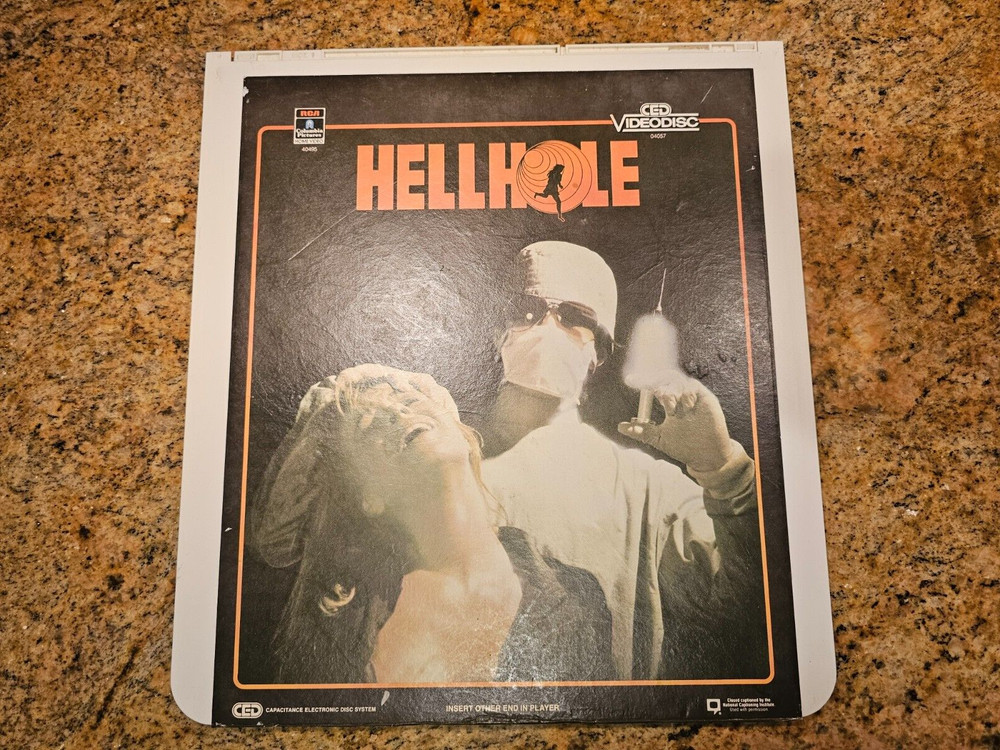RARE & VINTAGE HELLHOLE CED VIDEODISC