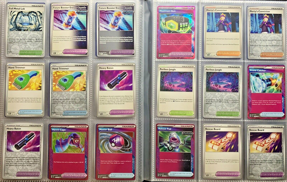 Pokemon SV05: TEMPORAL FORCES - Complete Base Starter Set 001-162 (302 Cards)