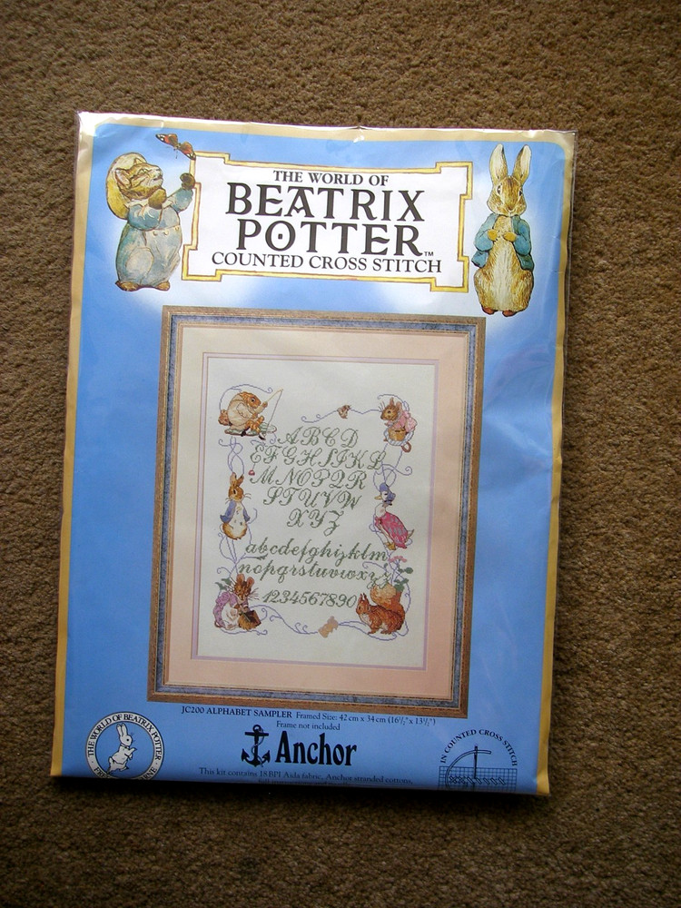 BEATRIX POTTER CROSS STITCH KITS PICK & MIX