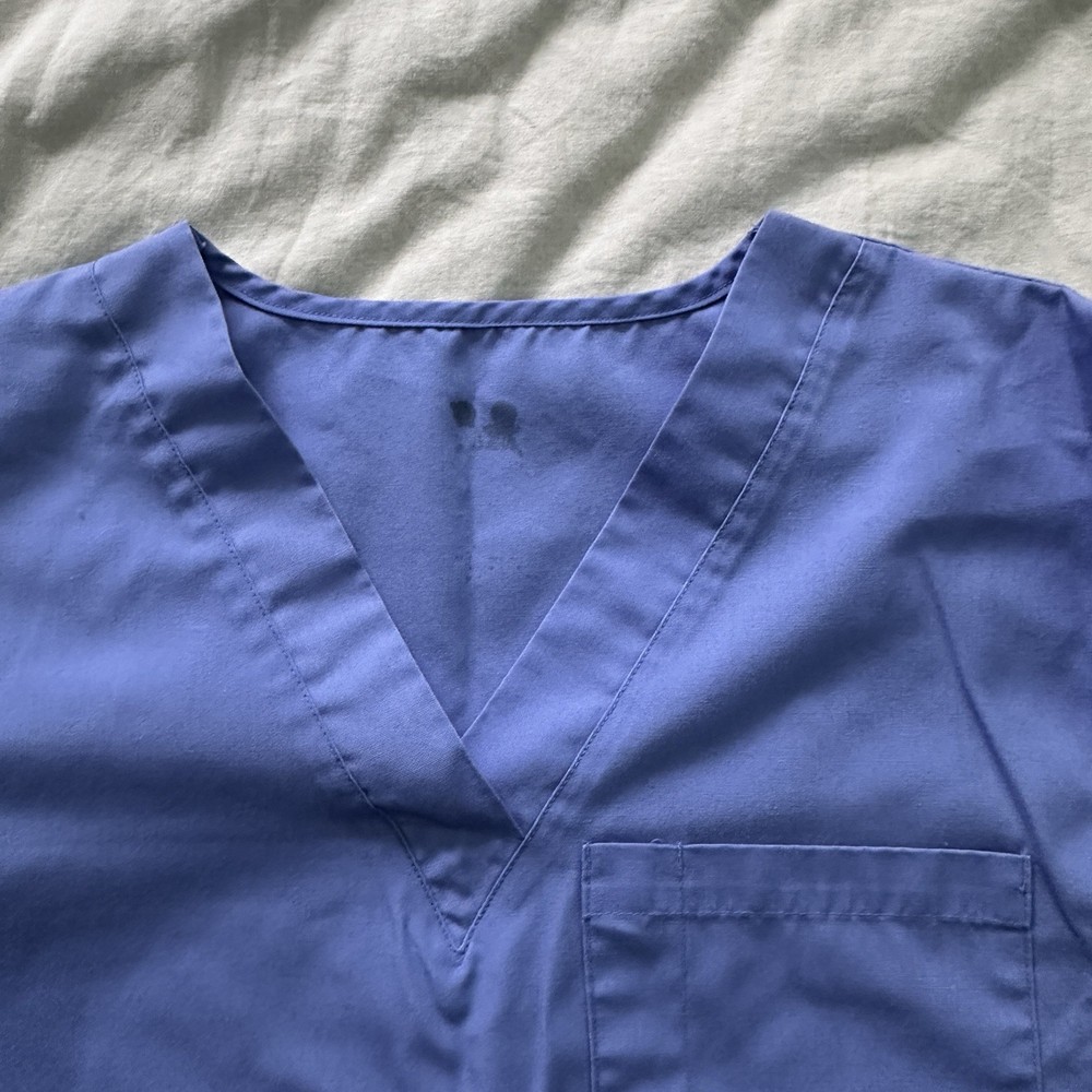 Staci Women’s Blue Scrub Set Size Extra Small