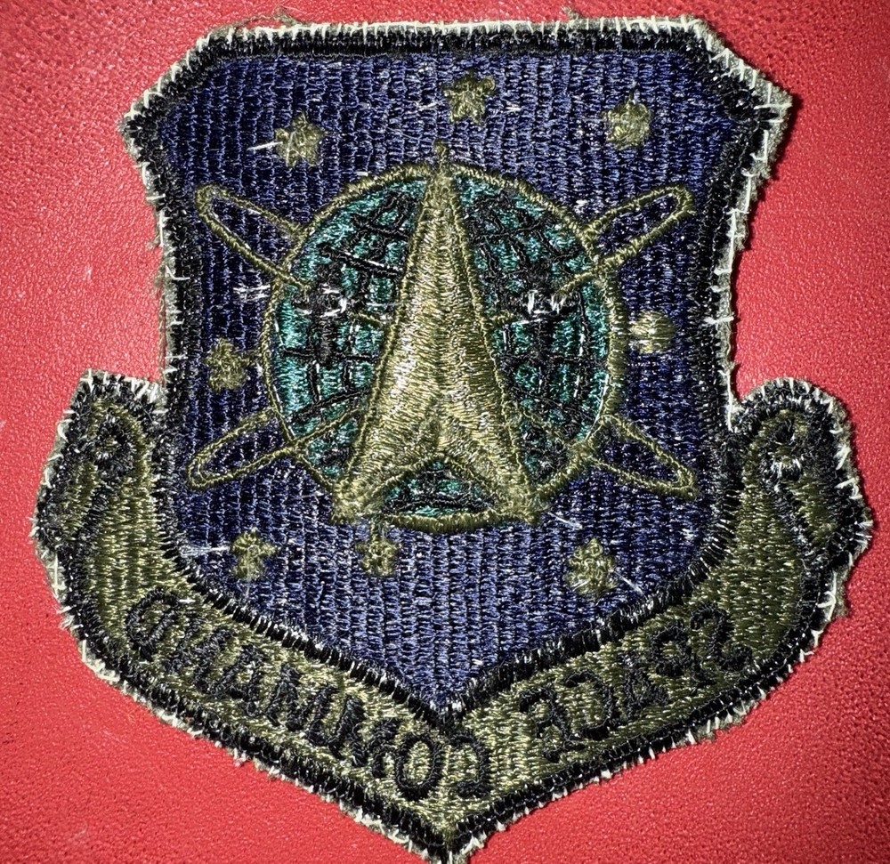 1980s - GWOT Era USAF Space Command Subdued Patch (AM)