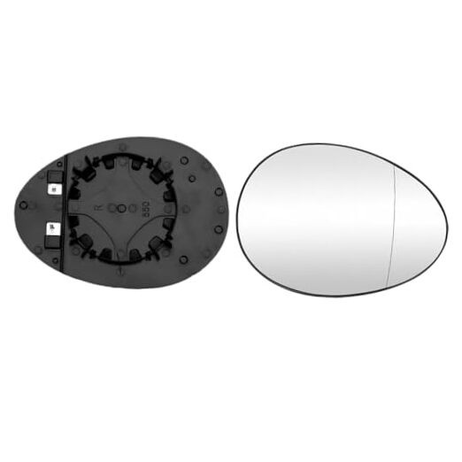 Right Passenger Side Wing Heated Rearview Mirror Glass Assembly Right Side