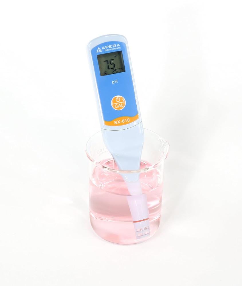 Waterproof Digital pH Pen Tester 0-14 Range Replaceable Probe ±0.1 Accuracy