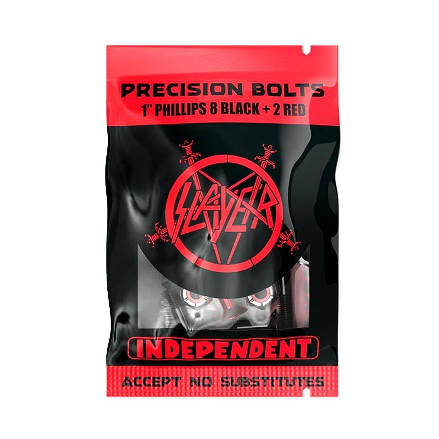INDEPENDENT X SLAYER COUNTERSUNK SKATEBOARD 1" HARDWARE - PHILIPS - NEW