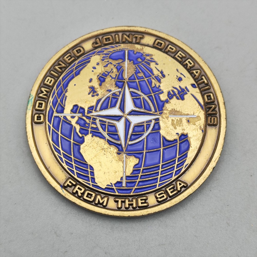 US Second Fleet Commander Second Fleet Jfacc 0186 Challenge Coin