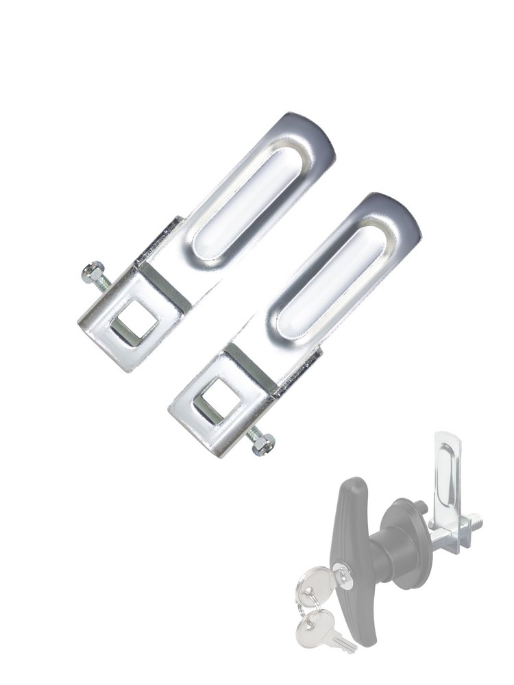 Quality Life Truck Cap Camper Shell T-Handle Lock Universal, galvanization