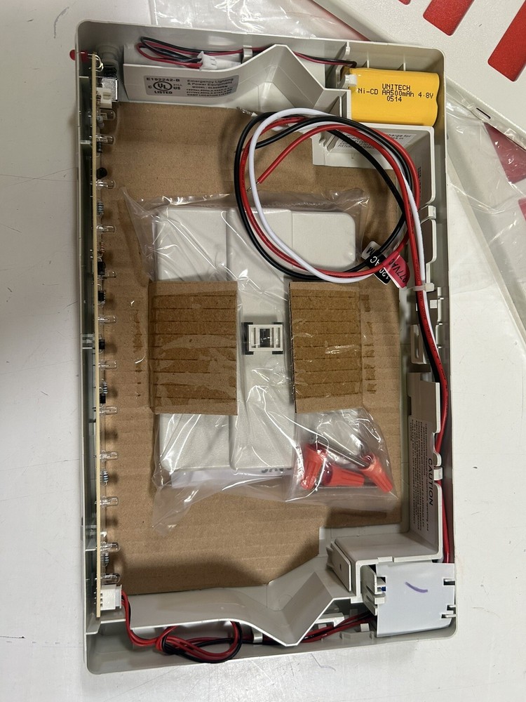 LED Exit Sign (2-pack) Battery Backup UL Ceiling Mount / Wall Mount