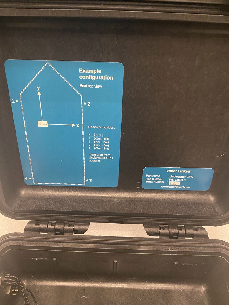 WaterLinked Underwater GPS Explorer Lab Kit Housing with Master-D1 System Board