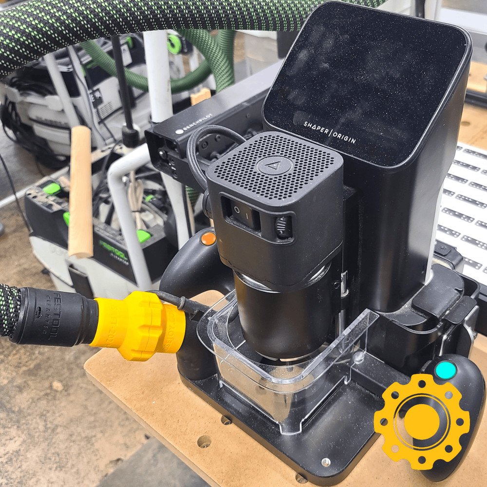 Shaper Origin Router Magnetic Hose Adapter