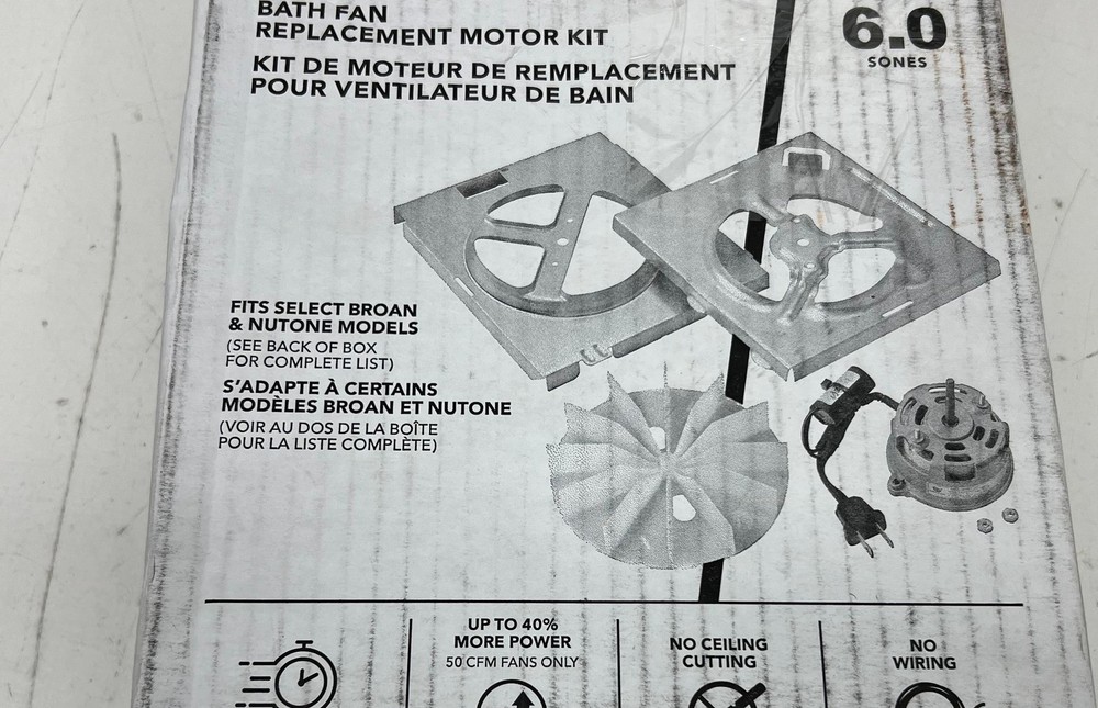 Broan-Nutone Replacement Motor Wheel 70 CFM