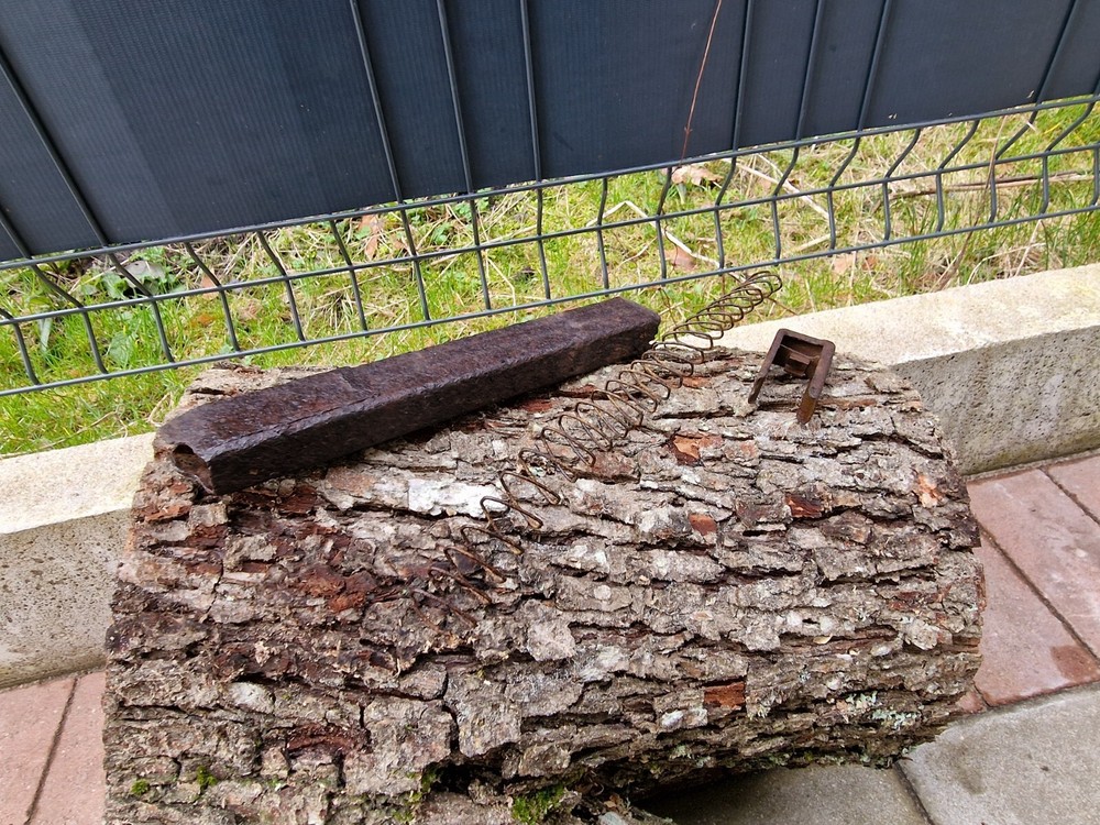 WW2 Accessories MP from the German bunker relic.