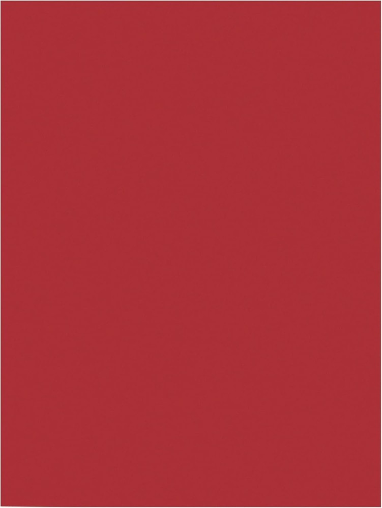 Versatile 50 Sheet Holiday Red Construction Paper Pack - Ideal for Classroom Use