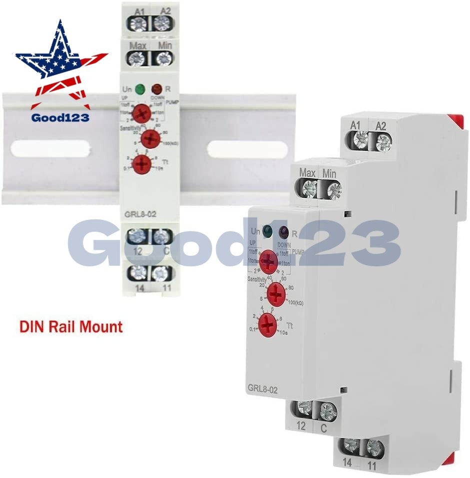 GRL8-02 10A AC/DC24-240V Liquid Level Control Relay