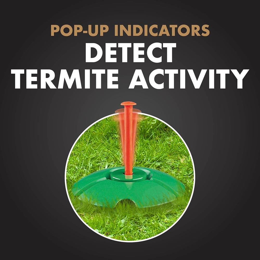 Spectracide Terminate Termite Stakes - 15 Count Detection & Killing Kit