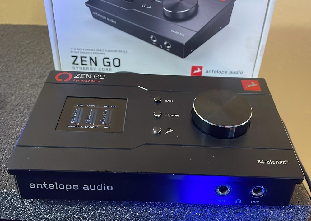 Antelope Audio Zen Go Synergy Core Desktop USB Type-C Audio Interface