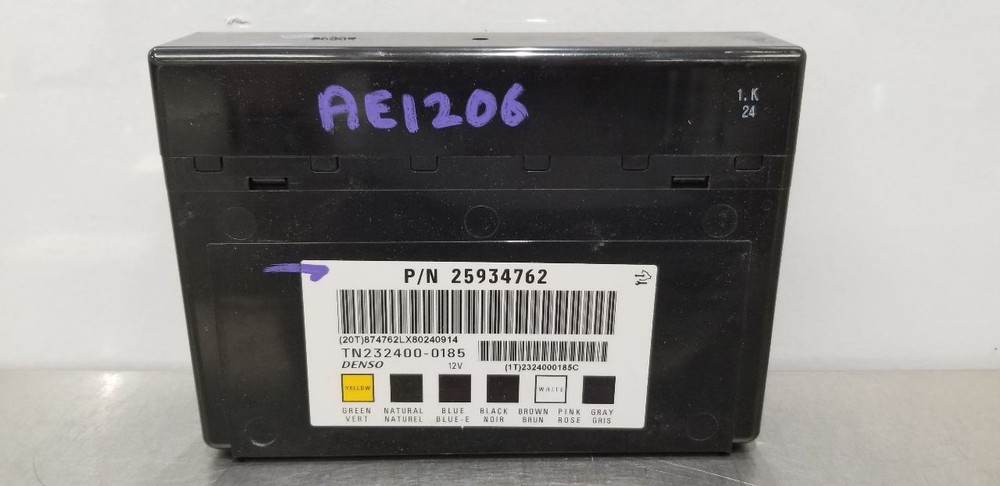 08 HUMMER H2 BCM BODY CONTROL MODULE 25934762